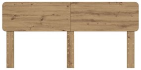 vidaXL Κεφαλάρι Artisan Oak 180 cm Επεξεργασμένο ξύλο