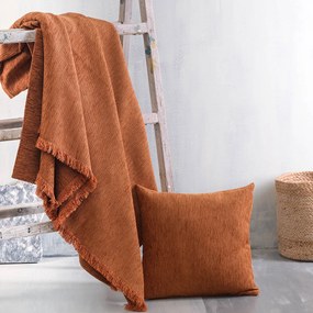 Ριχτάρι Καναπέ Διθέσιου (180x240) Rythmos Essie Terracotta