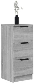 vidaXL Ντουλάπια 2 τεμ. Γκρι Sonoma 30x30x70 εκ. Επεξεργασμένο Ξύλο