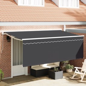 vidaXL Σκηνίτσα Αναδιπλούμενη Ανθρακί 400 x 200 cm ύφασμα