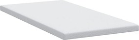 vidaXL Στρώμα μνήμης 120 x 200 cm Thick Μαλακό Ύφασμα-100% πολυέστερ
