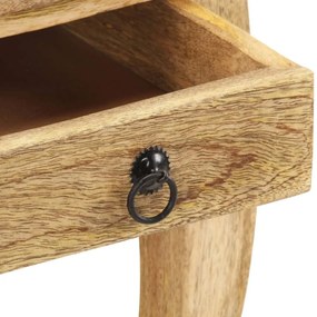 vidaXL Κομοδίνο 28 x 28 x 46 εκ. από Μασίφ Ξύλο Μάνγκο