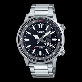 Ανδρικά Ρολόγια Casio MTD-130D-1A2VDF Ασημί (Ø 44 mm)