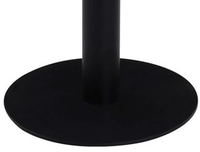 vidaXL Τραπέζι Bistro  Σκούρο Καφέ 60 εκ. από MDF