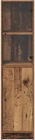vidaXL Highboard Παλιό Ξύλο 35 x 37 x 142 εκ Επεξεργασμένο ξύλο