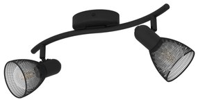 Φωτιστικό Σποτ Eglo 98622 CAROVIGNO Μαύρο Ματ (Black Mat)