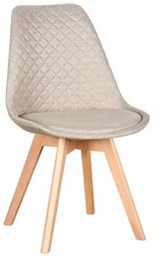 Καρέκλα Bianca S 10.1225 50x55x47-83.5cm Beige
