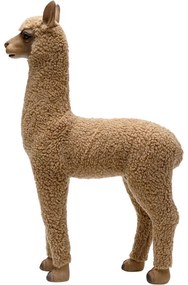 Διακοσμητικό Δαπέδου Happy Alpaca Καφέ 48*31*10.2εκ. - Καφέ