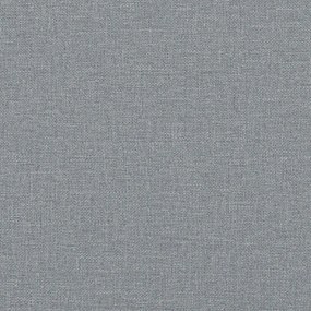 vidaXL Πολυθρόνα Relax Ανοιχτό Γκρι Υφασμάτινη