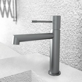 Orabella Terra Gun Metal Light  - Μπαταρία νιπτήρος - 10307