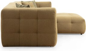 Corner Sofa Cady 3 Seater Right - Khaki Khaki