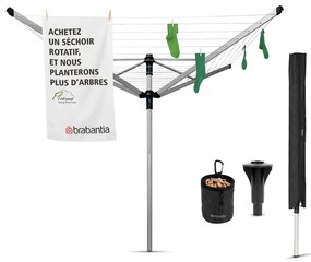 Brabantia 90300255 Lift-Matic Advance Πτυσσόμενη Απλώστρα Δαπέδου 60m