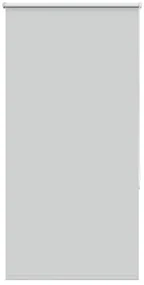 vidaXL Ρολέρ Μπλακάουτ ανοιχτό γκρι 75x130 cm Πλάτος υφάσματος 70,7cm