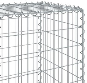 vidaXL Συρματοκιβώτιο με Κάλυμμα 200x50x150εκ. από Γαλβανισμένο Χάλυβα