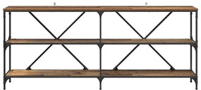 vidaXL Τραπέζι κονσόλας Παλιό ξύλο 180 x 30 x 75 εκ Επεξεργασμένο ξύλο