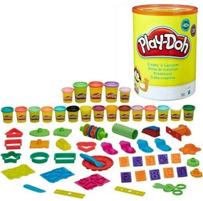 Πλαστελίνη - Παιχνίδι (Σετ 20Τμχ.) Play-Doh Create N Canister F B8843 Multi Hasbro