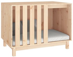 vidaXL Σπιτάκι Σκύλου 90 x 60 x 67 εκ. από Μασίφ Ξύλο Πεύκου