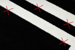 Χαλί HAMPTON Πλαίσιο μαύρο - ΠΡΟΪΟΝ ΔΕΥΤΕΡΗΣ ΚΑΤΗΓΟΡΙΑΣ