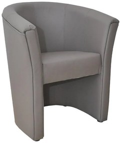 Πολυθρόνα F3 Lotus Fylliana Γκρί Δερματίνη 75x60x80 εκ. 75x60x80 εκ.