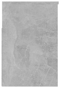 vidaXL Παπουτσοθήκη Γκρι Σκυροδέματος 60 x 30 x 45 εκ. από Μοριοσανίδα