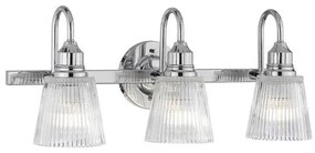 Απλίκα Φωτιστικό Μπάνιου 3xG9 Χρώμιο IP44 Addison QN-ADDISON3-BATH Quintiesse Elstead Lighting-QN-ADDISON3-BATH-Χρώμιο QN-ADDISON3-BATH