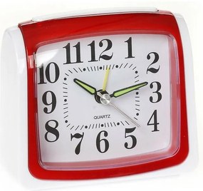 OEM Ρολόι - Ξυπνητήρι Συνεχούς Ροής Κόκκινο 110-016ΚΟΚΚ
