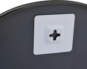vidaXL Καθρέφτης Τοίχου Μαύρος 40x30 εκ.