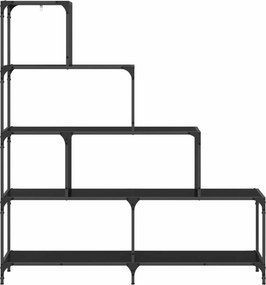 vidaXL Βιβλιοθήκη 4 επίπεδα 139 x 33,5 x 149 εκ. Επεξεργασμένο Ξύλο