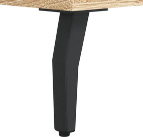 vidaXL Ντουλάπι Sonoma Δρυς 34,5x32,5x90 εκ. από Επεξεργασμένο Ξύλο