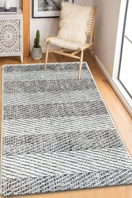 Χαλί Tresse Corde White-Grey Conceptum Hypnose 120X160
