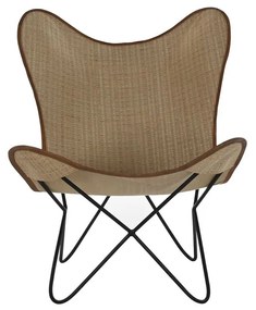 Καρέκλα DKD Home Decor Μέταλλο ρατάν (74 x 78 x 92 cm)