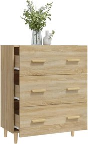 vidaXL Ντουλάπι Sonoma Δρυς 70 x 34 x 90 εκ. από Επεξεργασμένο Ξύλο