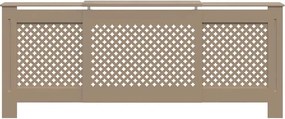 vidaXL Κάλυμμα Καλοριφέρ 205 εκ. από MDF