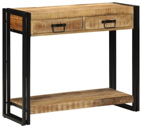 vidaXL Τραπέζι κονσόλας 90x33x75 εκ. Στρατηγικό Μάνγκο