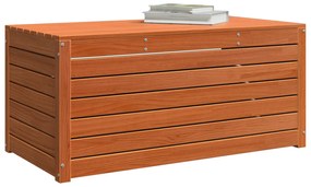 vidaXL Κουτί αποθήκευσης κήπου Καφέ κεριού 101 x 50.5 x 46.5 cm