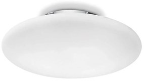 Φωτιστικό Οροφής-Πλαφονιέρα Smarties 032023 60x12cm 3xE27 60W White Ideal Lux