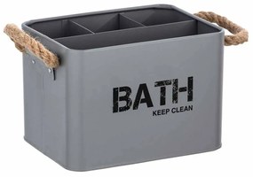 Κουτί Αποθήκευσης 4 Θέσεων Wenko Gara Grey 23702100