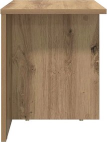 vidaXL End Table Artisan Oak 37 x 32 x 40 εκ Επεξεργασμένο ξύλο