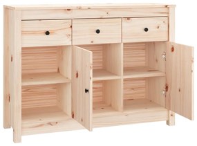 vidaXL Ντουλάπι 100 x 35 x 74 εκ. από Μασίφ Ξύλο Πεύκου