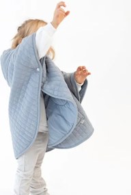 Bemini Poncho Ταξιδίου Blush Stone Blue 9-36M.