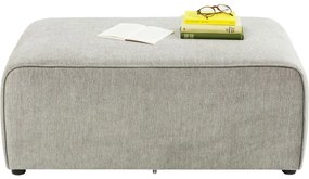 Ταμπουρέ Infinity Pouff 50 Elements Γκρι 100x50 εκ. 100x50x41εκ - Γκρι