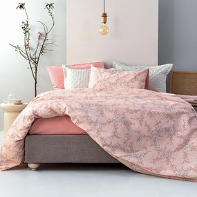 Σεντόνια FL6263 (Σετ 4τμχ) Coral Palamaiki King Size 265x260cm 100% Βαμβάκι
