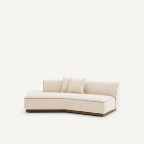 Καναπές μικρός αριστερός με υφή μπουκλέ, JACOPO