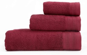 Πετσέτα Life 1127 Bordo Nef Nef Face 50x90cm 100% Cotton