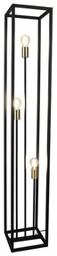 Φωτιστικό Δαπέδου Vito R40193032 3xE27 10W 25x153cm Black Mat RL Lighting Metal