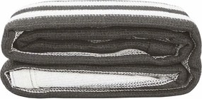 vidaXL Χαλί Σκηνής Ανθρακί / Λευκό 400x700 εκ. από HDPE