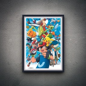 Πόστερ &amp; Κάδρο Pokemon AN035 21x30cm Εκτύπωση Πόστερ (χωρίς κάδρο)