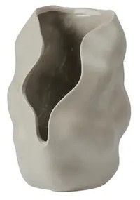 Κηροπήγιο Hekla Πηλινό Υπόλευκο/Γκρι Ø16xH16cm Broste Copenhagen