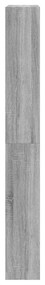 Παπουτσοθήκη με 4 Ανακλ. Συρτάρια Γκρι Sonoma 80x21x163,5 εκ. - Γκρι