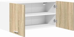 vidaXL Κρεμαστό ντουλάπι Δρύς Sonoma 80 x 31 x 40 εκ